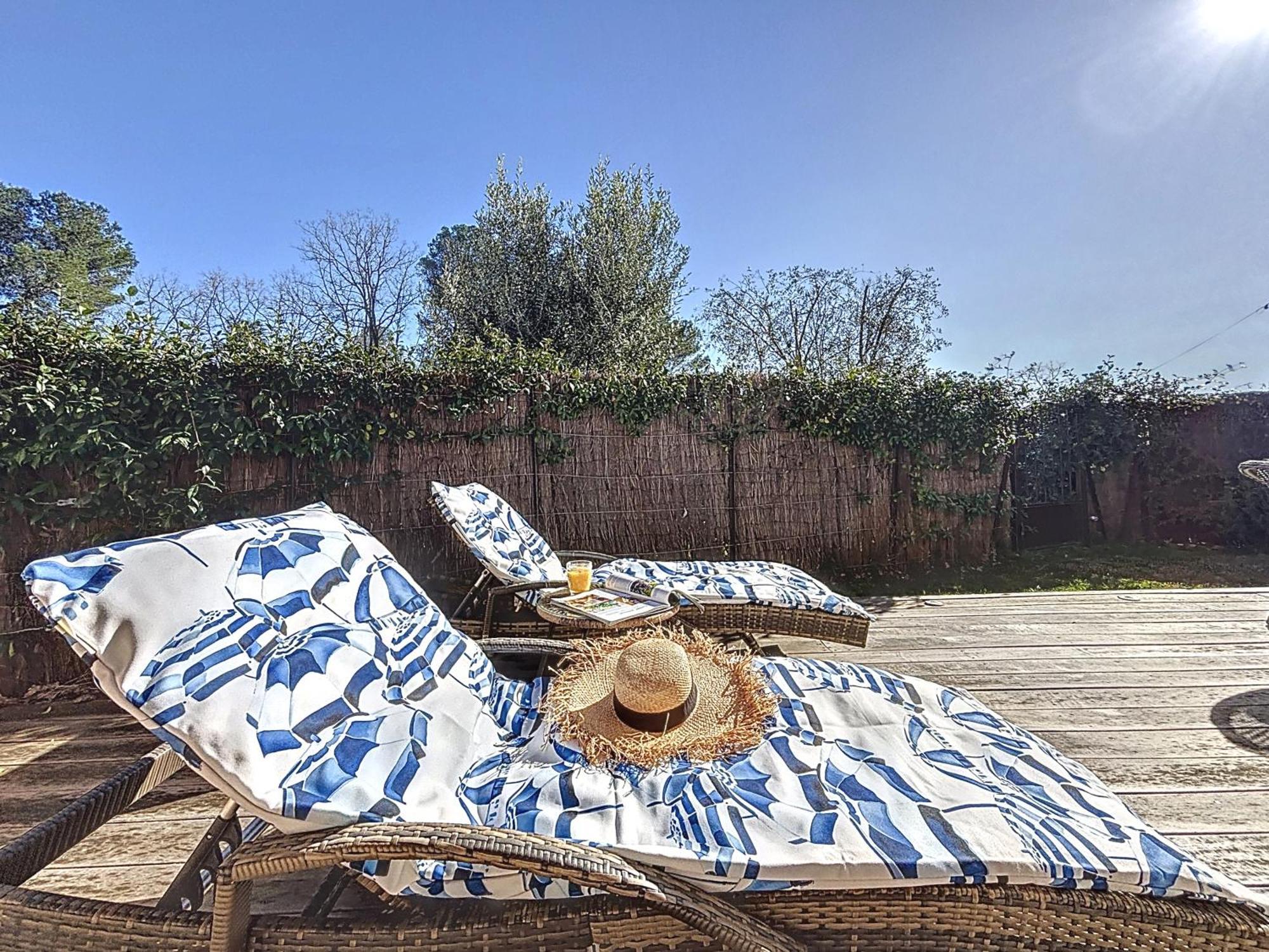 Villa charme et détente à Valbonne Esterno foto